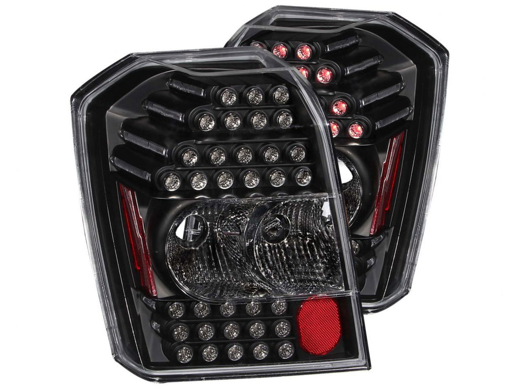 Anzo 2007-2012 Dodge Caliber LED Tail lights Black