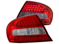 Anzo 2003-2005 Chrysler Sebring LED Tail lights Red/Clear
