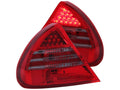 Anzo 1999-2002 Mitsubishi Mirage LED Taillights Red/Smoke