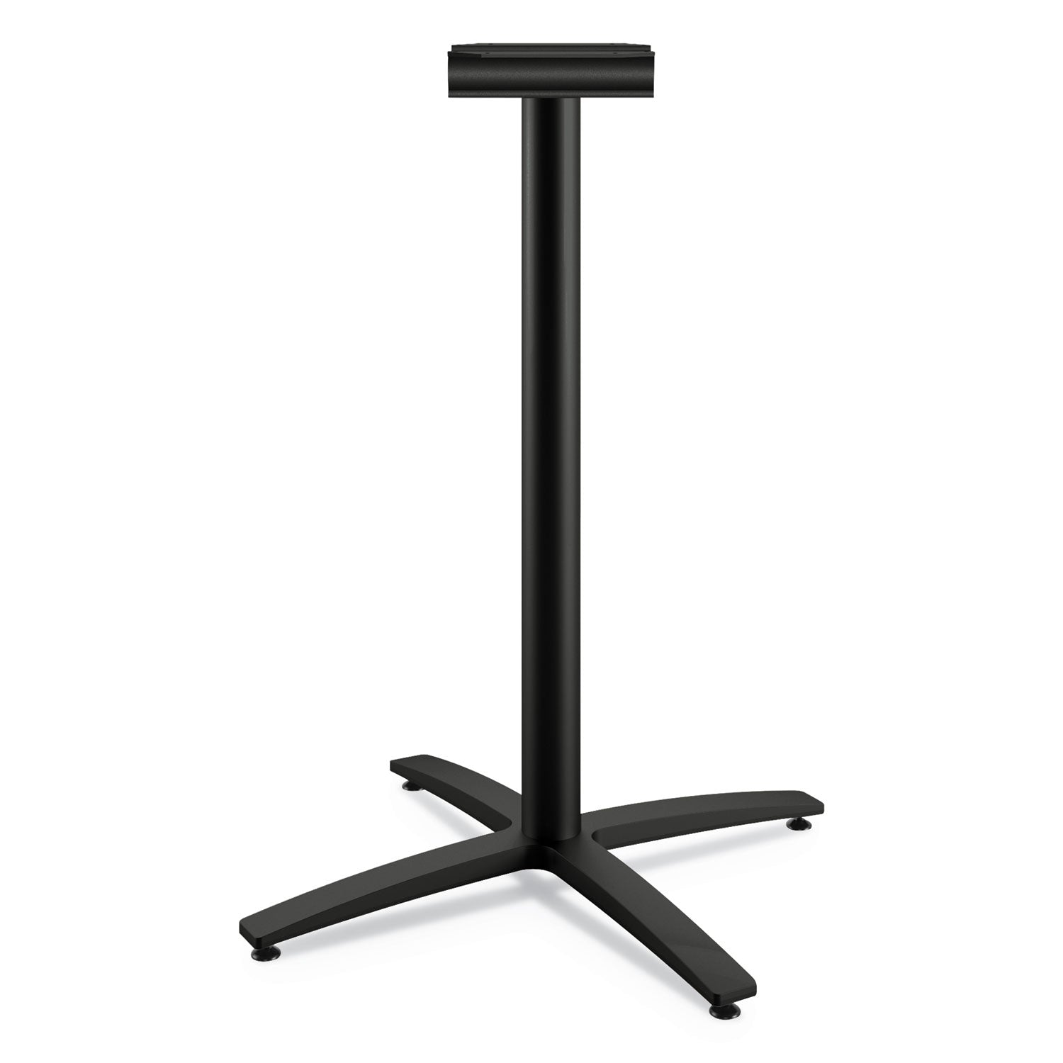 HON Between Standing-Height X-Base for 30" to 36" Table Tops, 26.18w x 41.12h, Black