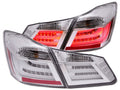 Anzo 2013-2015 Honda Accord LED Taillights Chrome 4pc