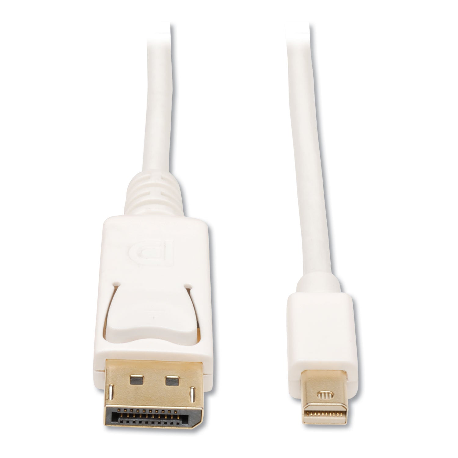 Tripp Lite Mini DisplayPort to DisplayPort 4K Adapter, 10 ft, White