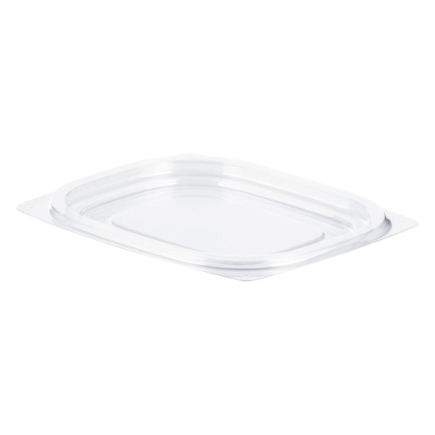Dart ClearPac Clear Container Lids, 4.1 x 4.9, Clear, Plastic, 1,008/Carton