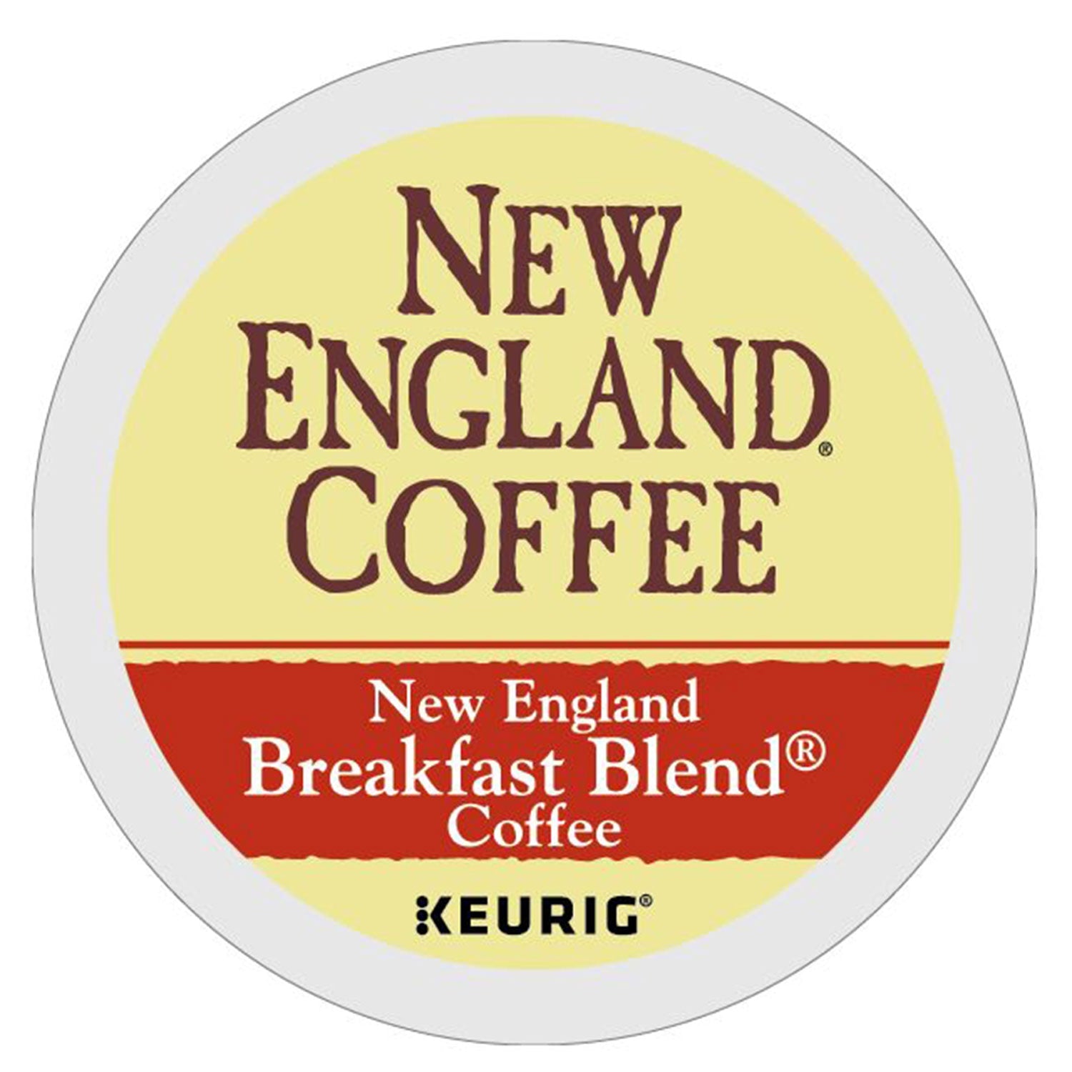 New England Breakfast Blend K-Cup Pods, 24/Box