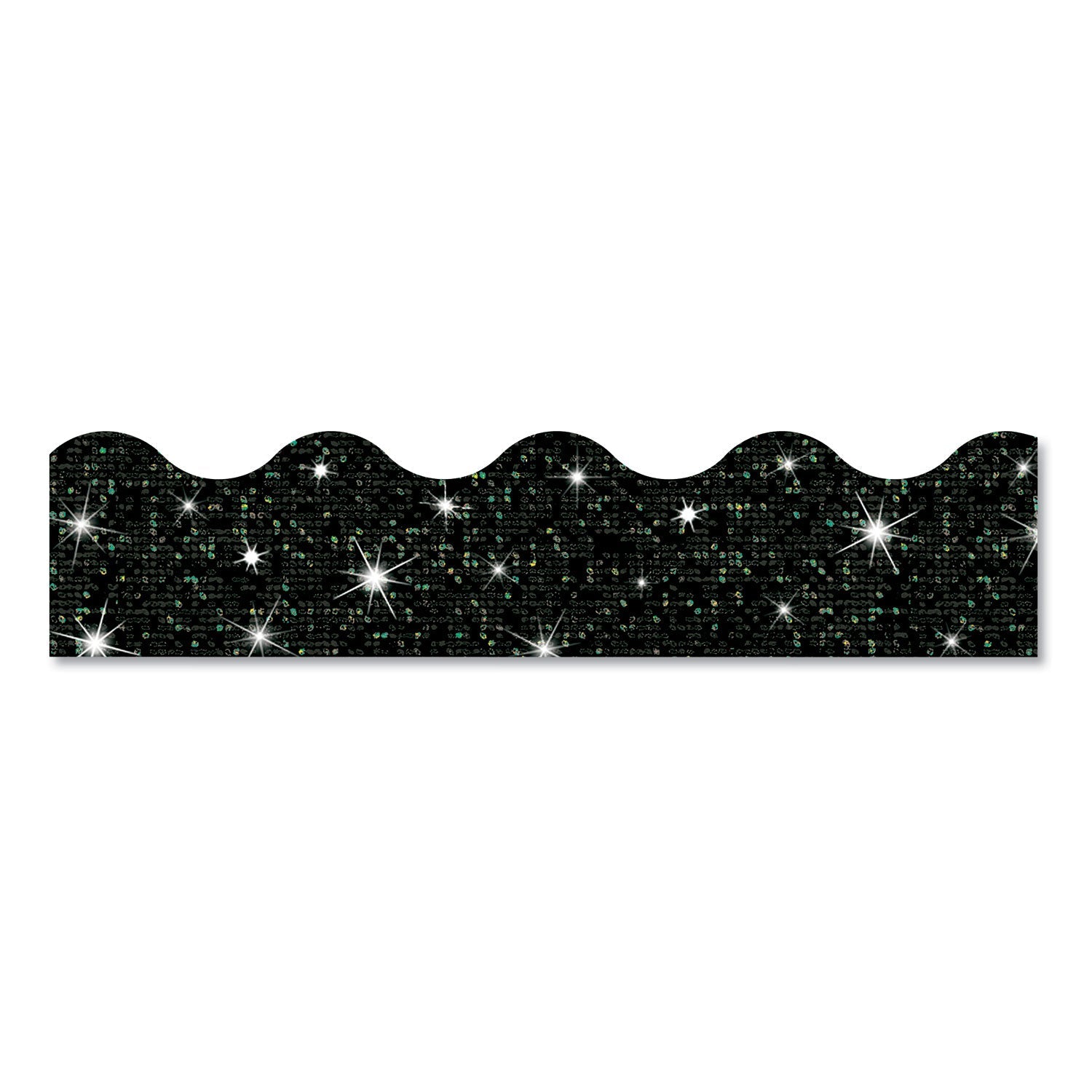 TREND Terrific Trimmers Sparkle Border, 2.75" x 32 ft, Black