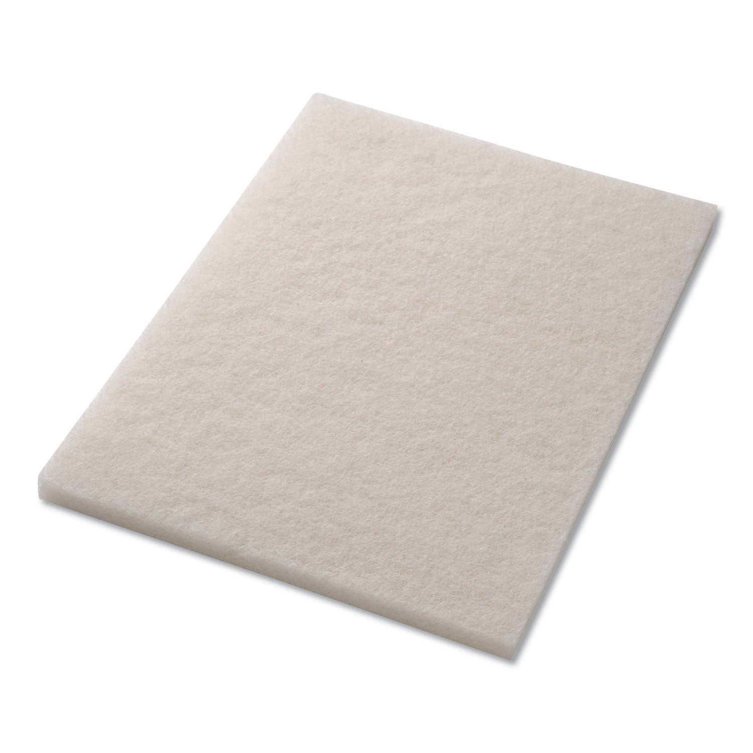 Americo Polishing Pads, 14 x 28, White, 5/Carton