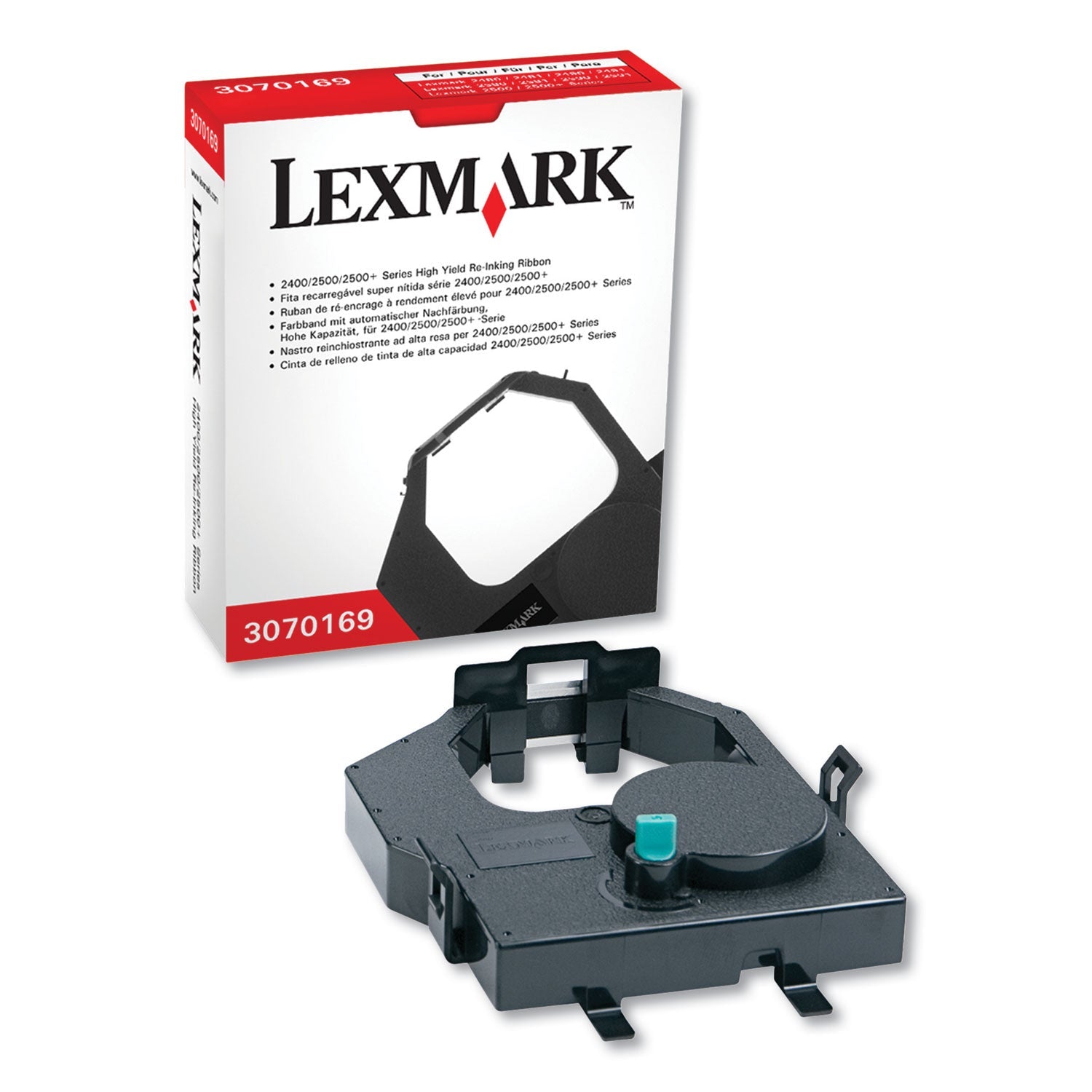 Lexmark Correction Ribbon, 8,000,000 Page-Yield, Black