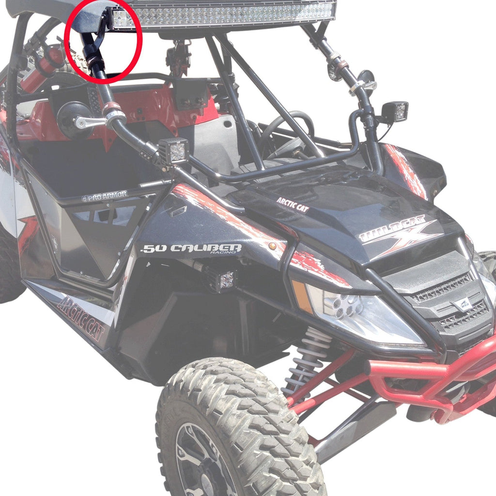 Arctic Cat Wildcat LED Light Bar Mounting Brackets for 40" led bar
