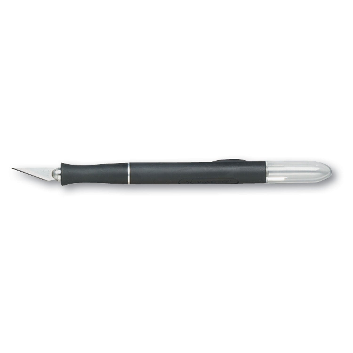X-ACTO X2000 No-Roll Rubber Barrel Knife with #11 Replaceable Blade and Safety Cap