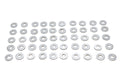Chrome Flat Washers 1/4 inch, Extra Thick