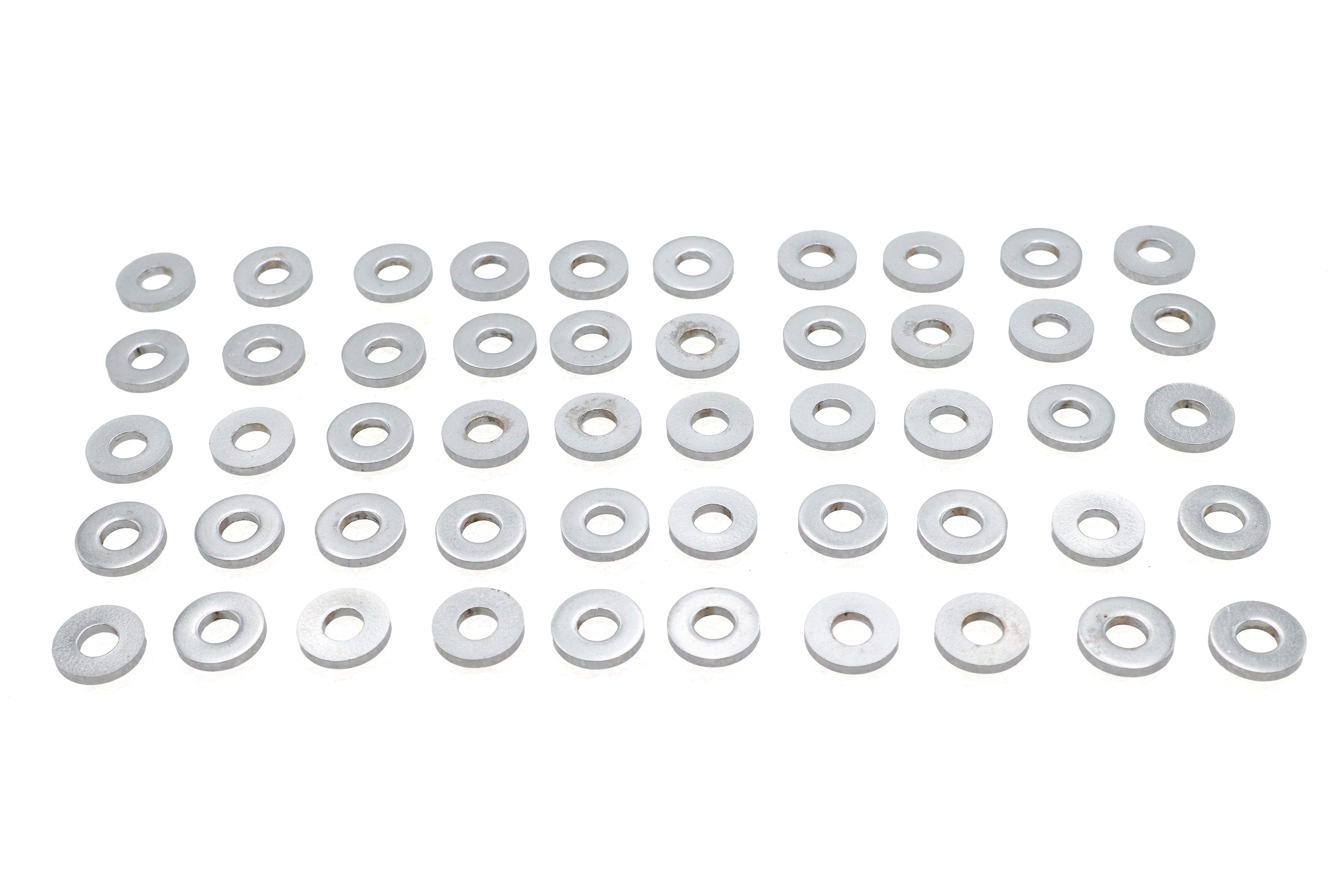 Chrome Flat Washers 1/4 inch, Extra Thick