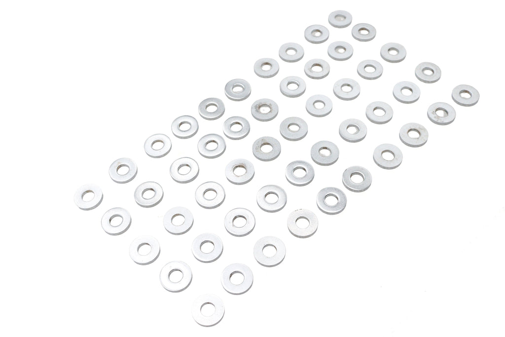 Chrome Flat Washers 1/4 inch, Extra Thick