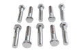 Hex Cap Bolts Chrome 1/2 inch x 2-1/4 inch