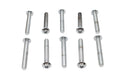 Allen Button Head Screws Chrome 1/4 inch X 1-3/4 inch
