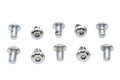 Allen Button Head Screws Chrome 5/16 inch X 1/2 inch