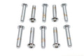 Allen Button Head Screws Chrome 3/8 inch-16 X 2 inch