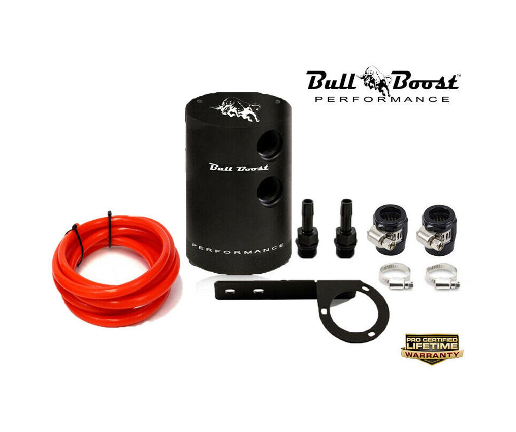 RED Micron Filtered Baffled Oil Catch Can Universal System Kit