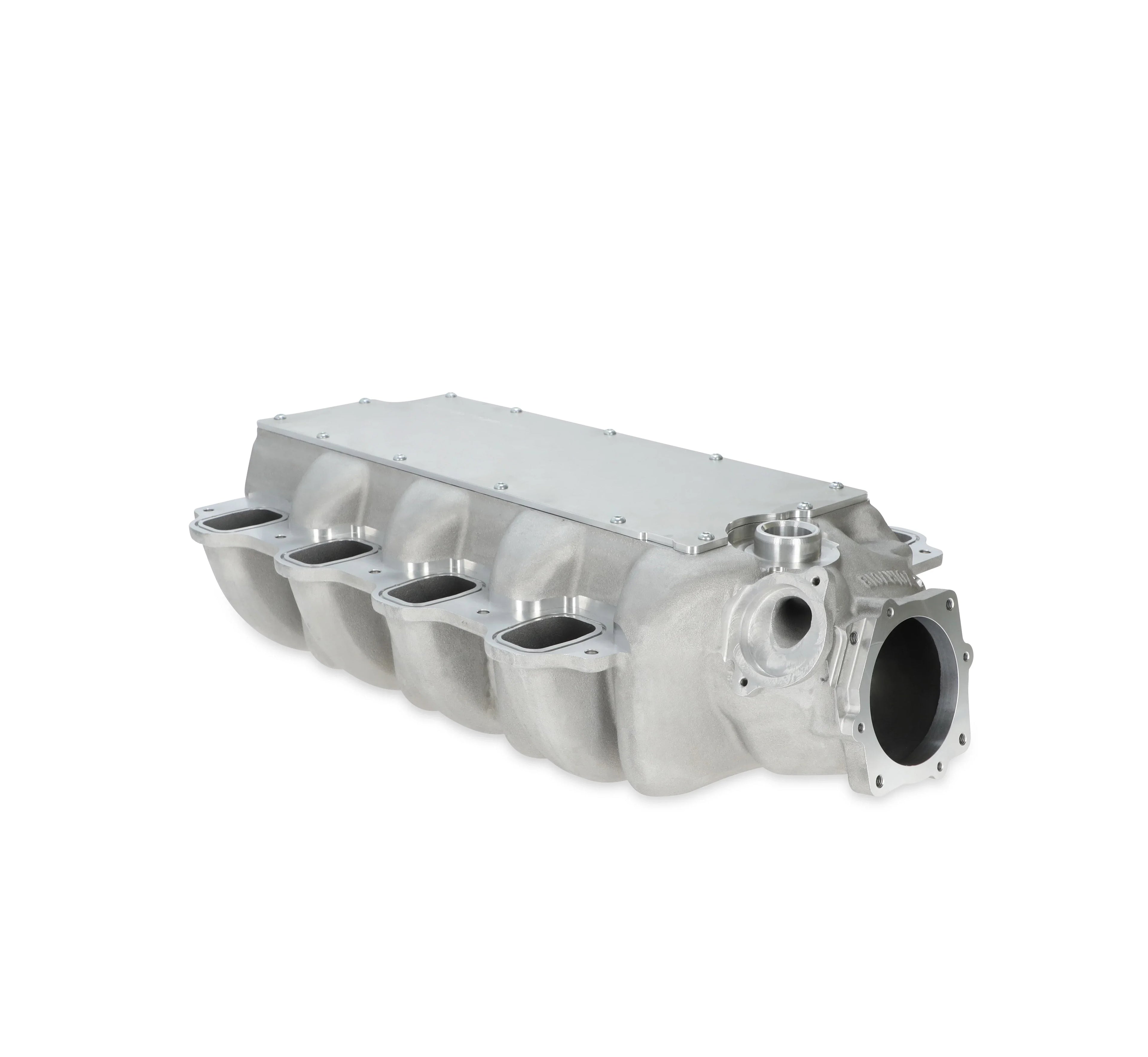 Holley Godzilla Low Profile Intake Manifold - Silver Finish