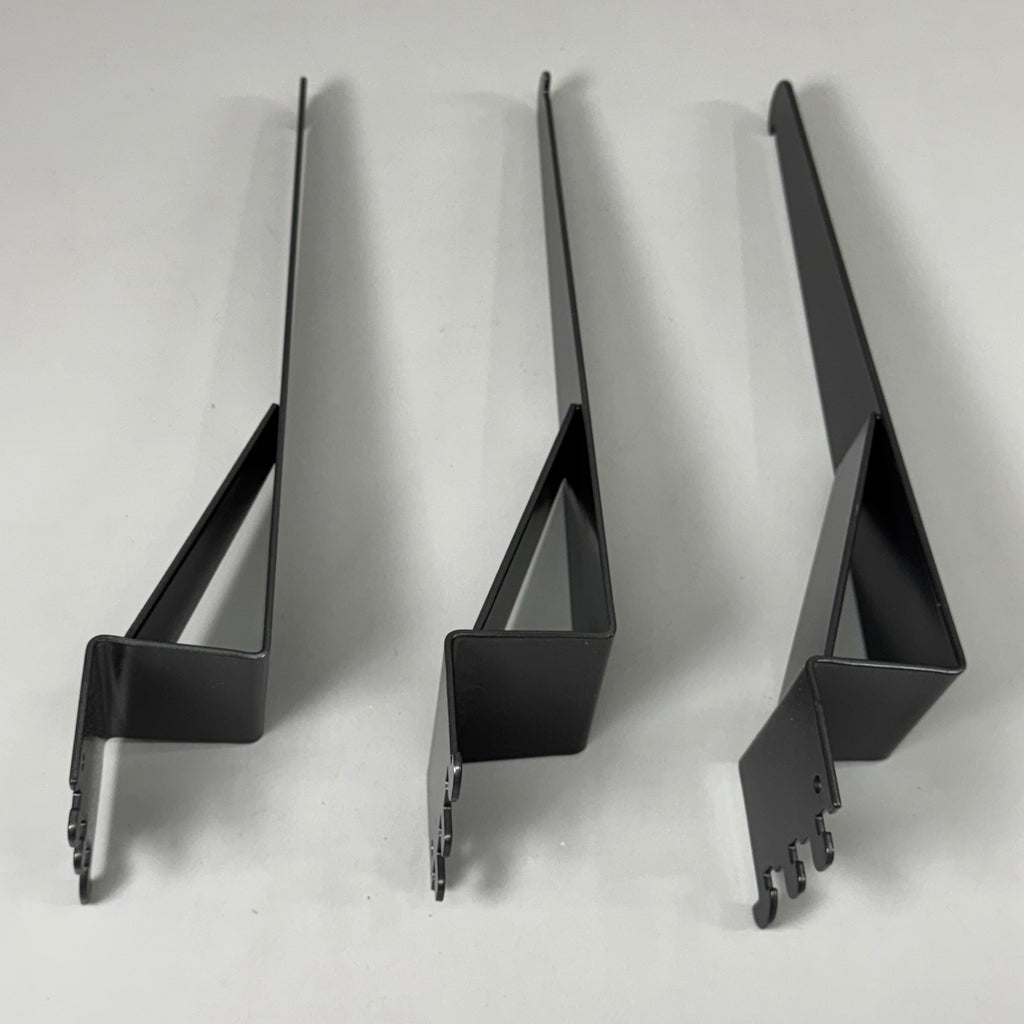 ECONOCO Hi-Quality Shelf Brackets for Outrigger Pipeline Anthracite Gray PSORKB