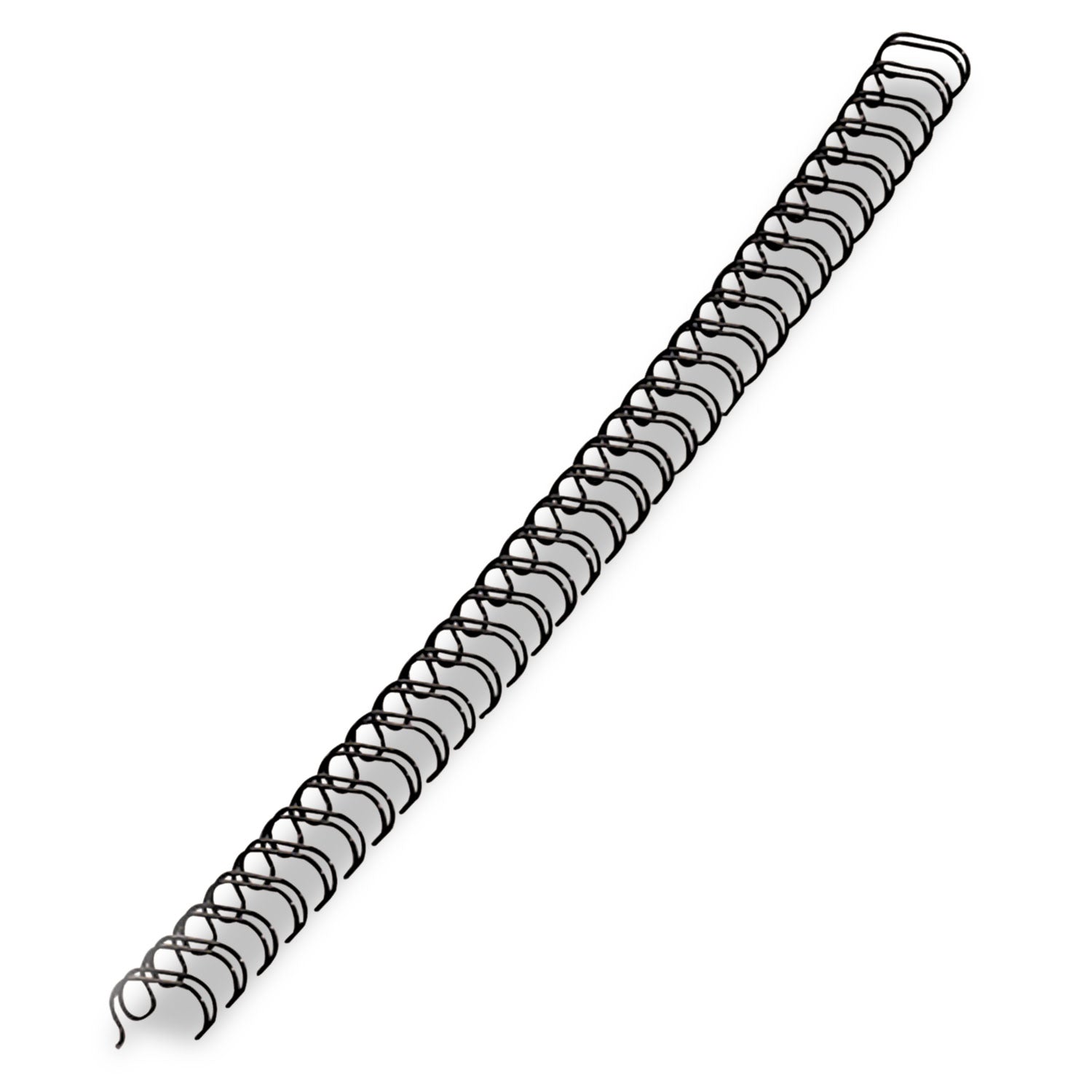 Fellowes Wire Bindings, 1/2" Diameter, 100 Sheet Capacity, Black, 25/Pack