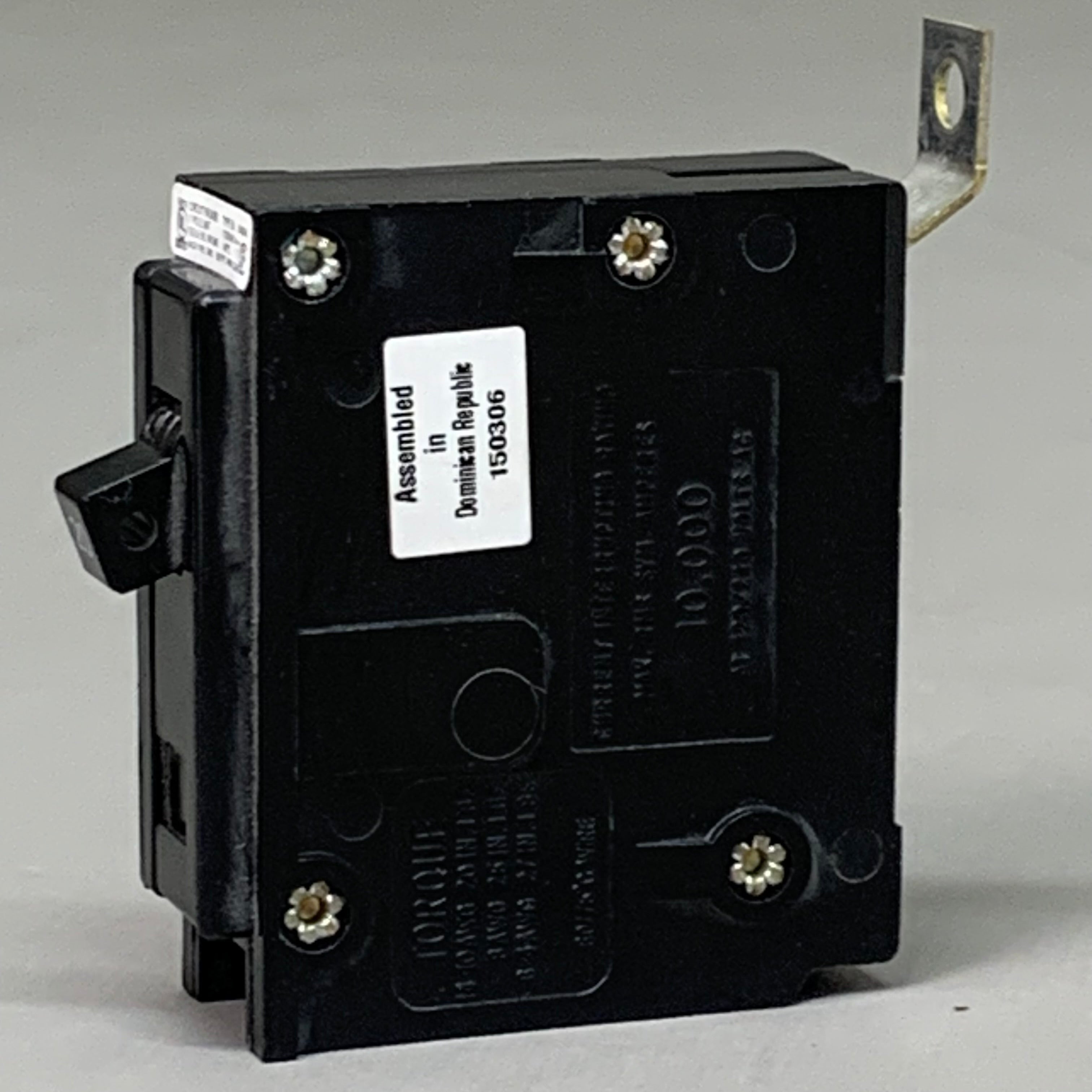 EATON (3 PACK!) BAB Miniature Circuit Breaker 20 3" x 3" Black 150306 AS-IS