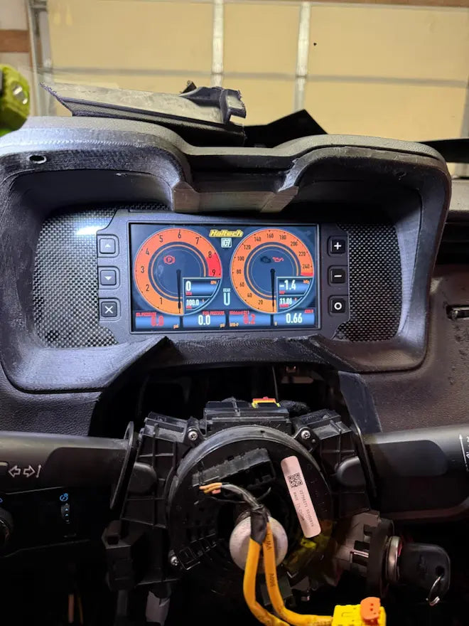 Digital Dash Beauty Backplate Insert for 2010-2015 5th Gen Chevrolet Camaro - CarChains3d