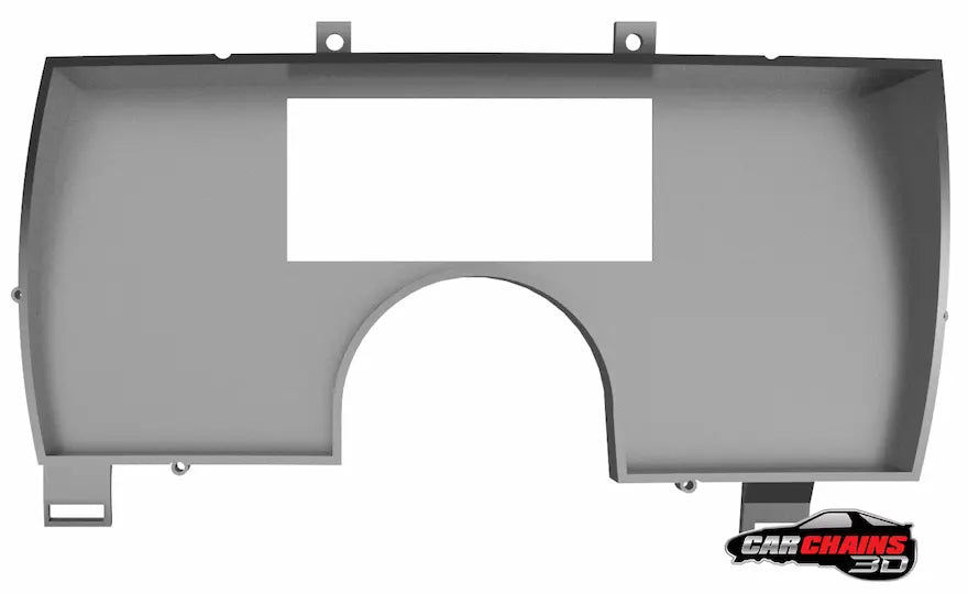 3D Printed Digital Dash Bezel for 1990-1992 Late 3rd Gen Chevrolet Camaro - CarChains3d