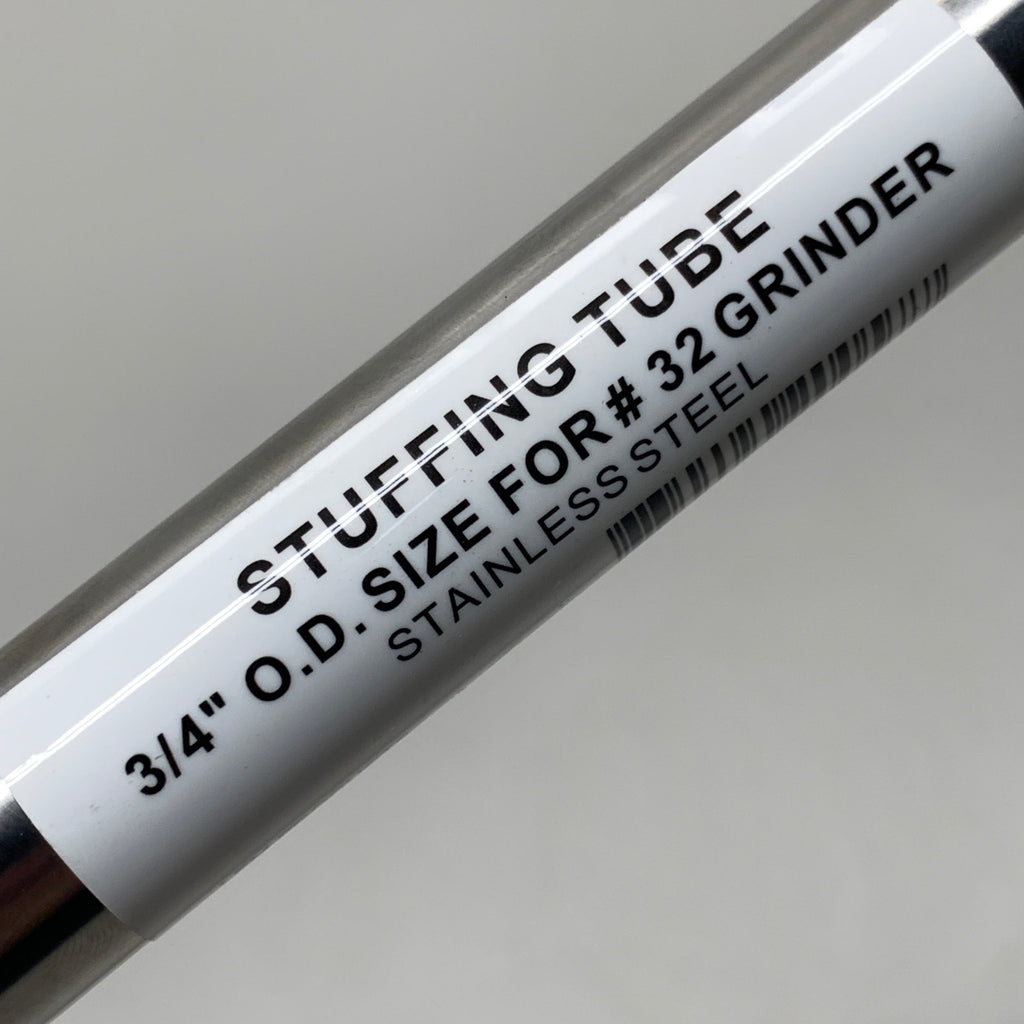 LEM Stuffing Tube 3/4" O.D Size for #32 Grinder Stainless Steel 057BSS