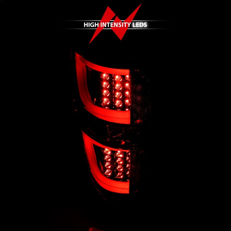 Anzo 2009-2013 Ford F-150 LED Taillights Smoke