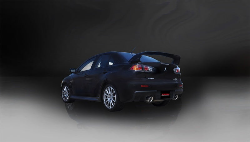 Corsa Performance 08-14 Mitsubishi Lancer Evolution X Sedan 2.0L Polished Sport Dual
