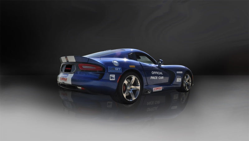 Corsa Performance 13-13 Dodge Viper GTS 8.4L V10 Manual Xtreme Cat-Back Exhaust