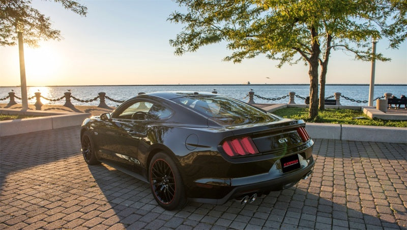 Corsa Performance 15-16 Ford Mustang GT 5.0 3in Cat Back Exhaust Polish Quad Tips