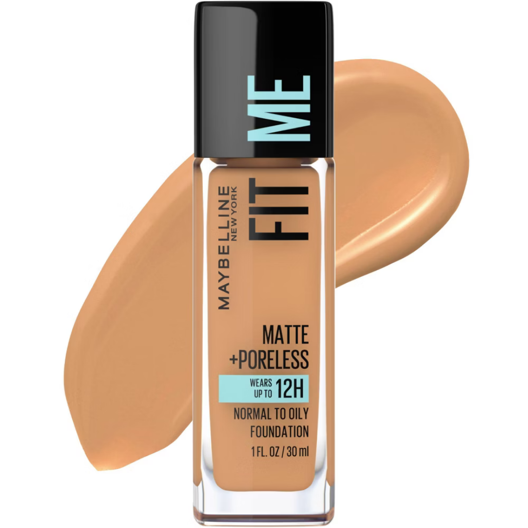 Maybelline Fit Me Matte + Poreless Foundation Toffee 330 (1oz)