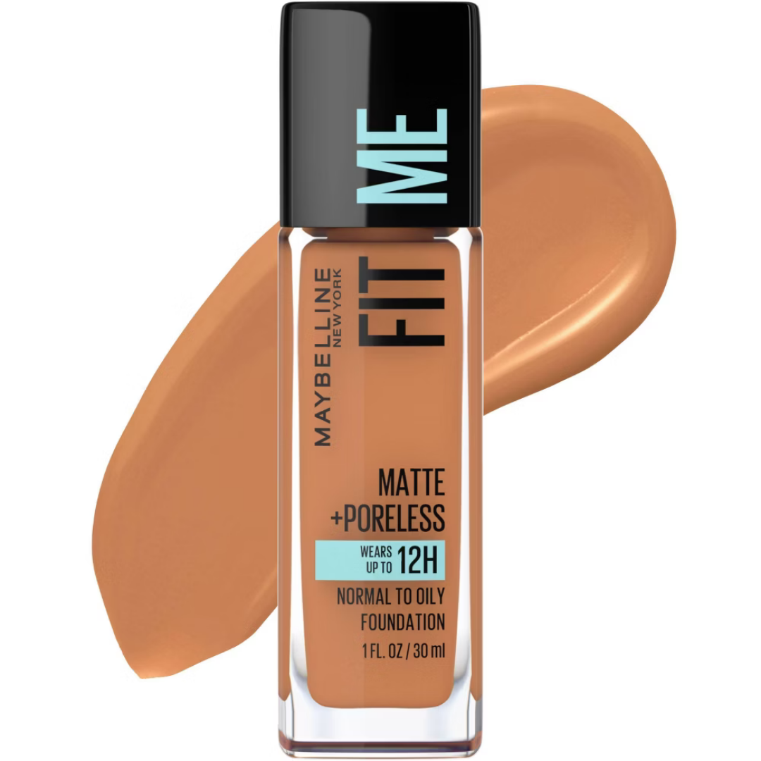 Maybelline Fit Me Matte + Poreless Foundation Classic Tan 335 (1oz)