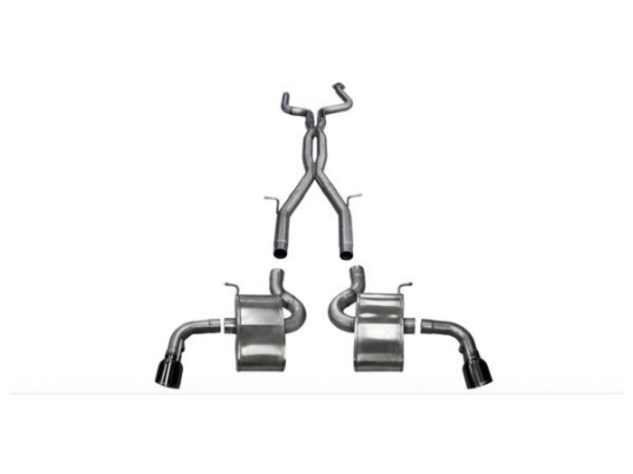 Corsa Performance 16-18 Chevy Camaro SS 147 Xtreme+ 2.75in Cat-Back Dual Rear Exit