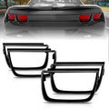 Anzo Taillight Bezels 2010-2013 Chevrolet Camaro Taillight Bezels- 4pc Flat