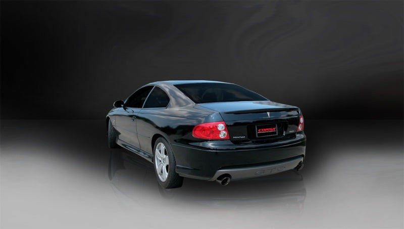 Corsa Performance 2.5" Dual Rear Exit Cat-Back Exhaust System with 4.0" Tips Sport Sound
