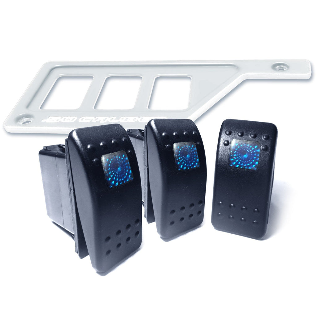 RZR XP1000 Left Side 3 Switch Dash Panel