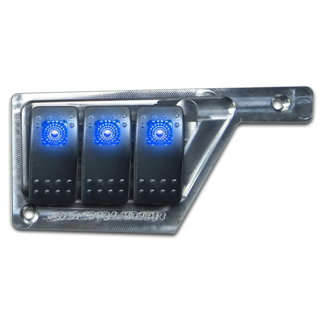RZR XP1000 Left Side 3 Switch Dash Panel
