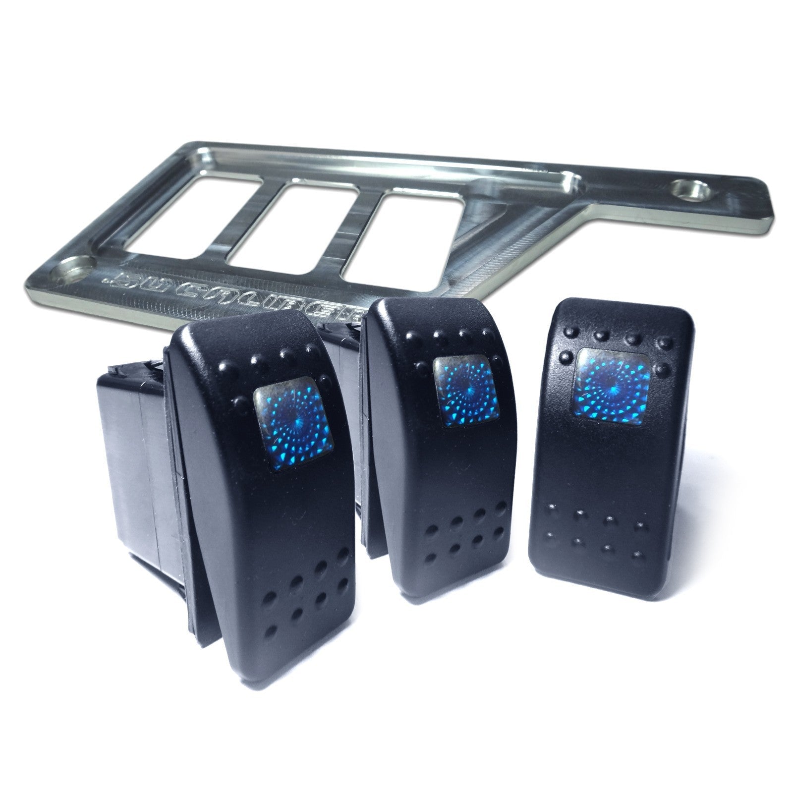 RZR XP1000 Left Side 3 Switch Dash Panel