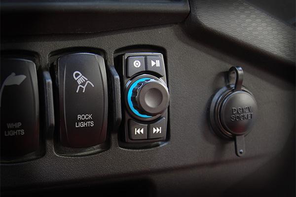SSV Works Universal Bluetooth Rocker-Switch Audio System with 200-Watt Amplifier