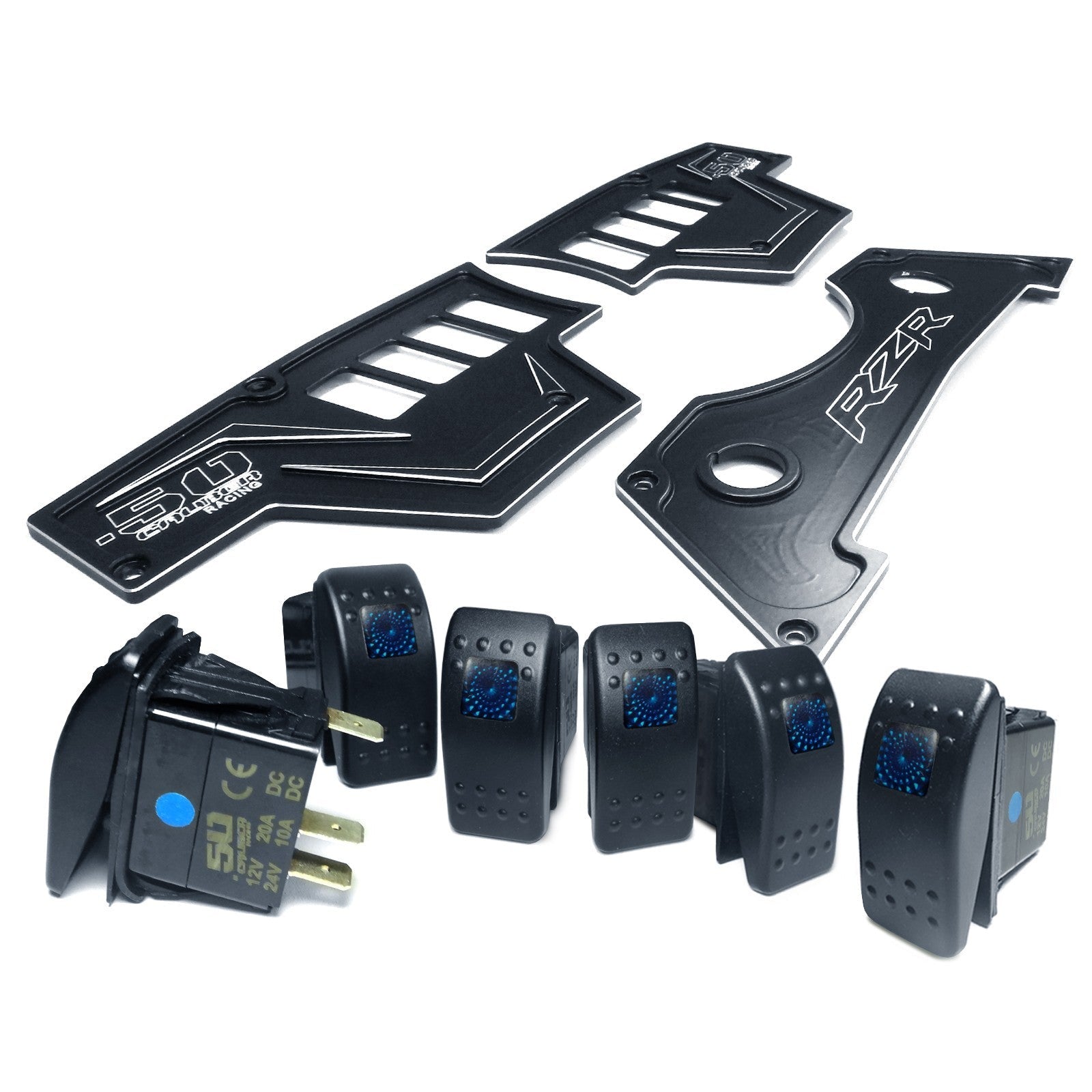 RZR XP1000 8 Switch Dash Panel