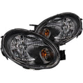 Anzo 2003-2005 Dodge Neon Crystal Headlights Black