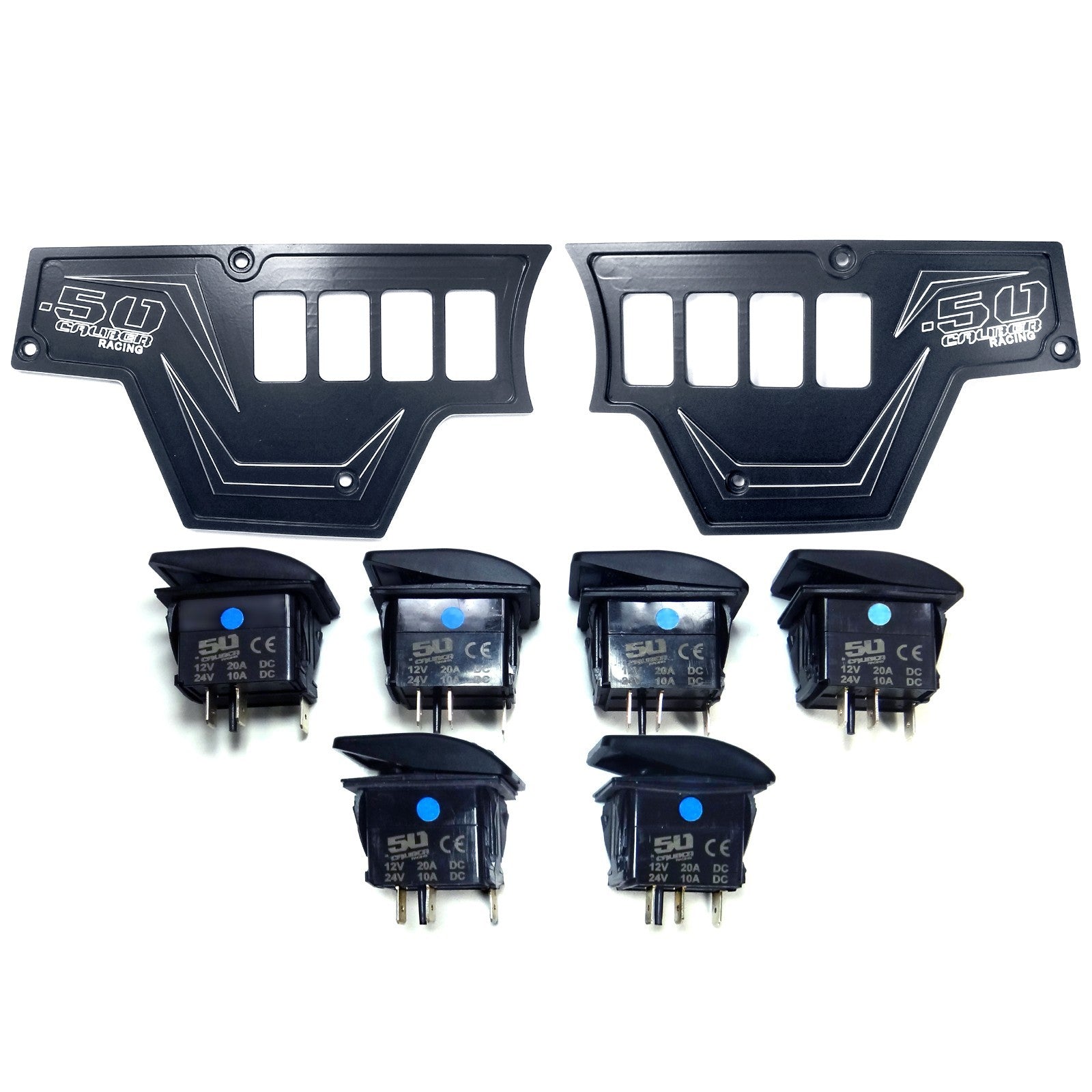 RZR XP1000 8 Switch Dash Panel
