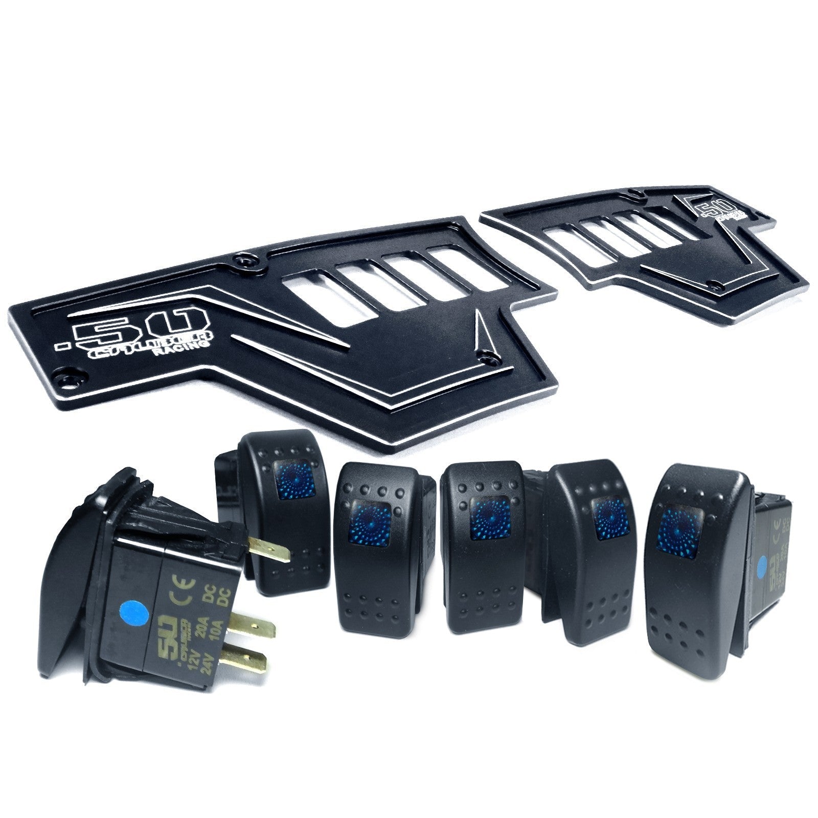 RZR XP1000 8 Switch Dash Panel