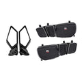Kemimoto Rear View Side Mirrors & Door Strorage Bags Maverick X