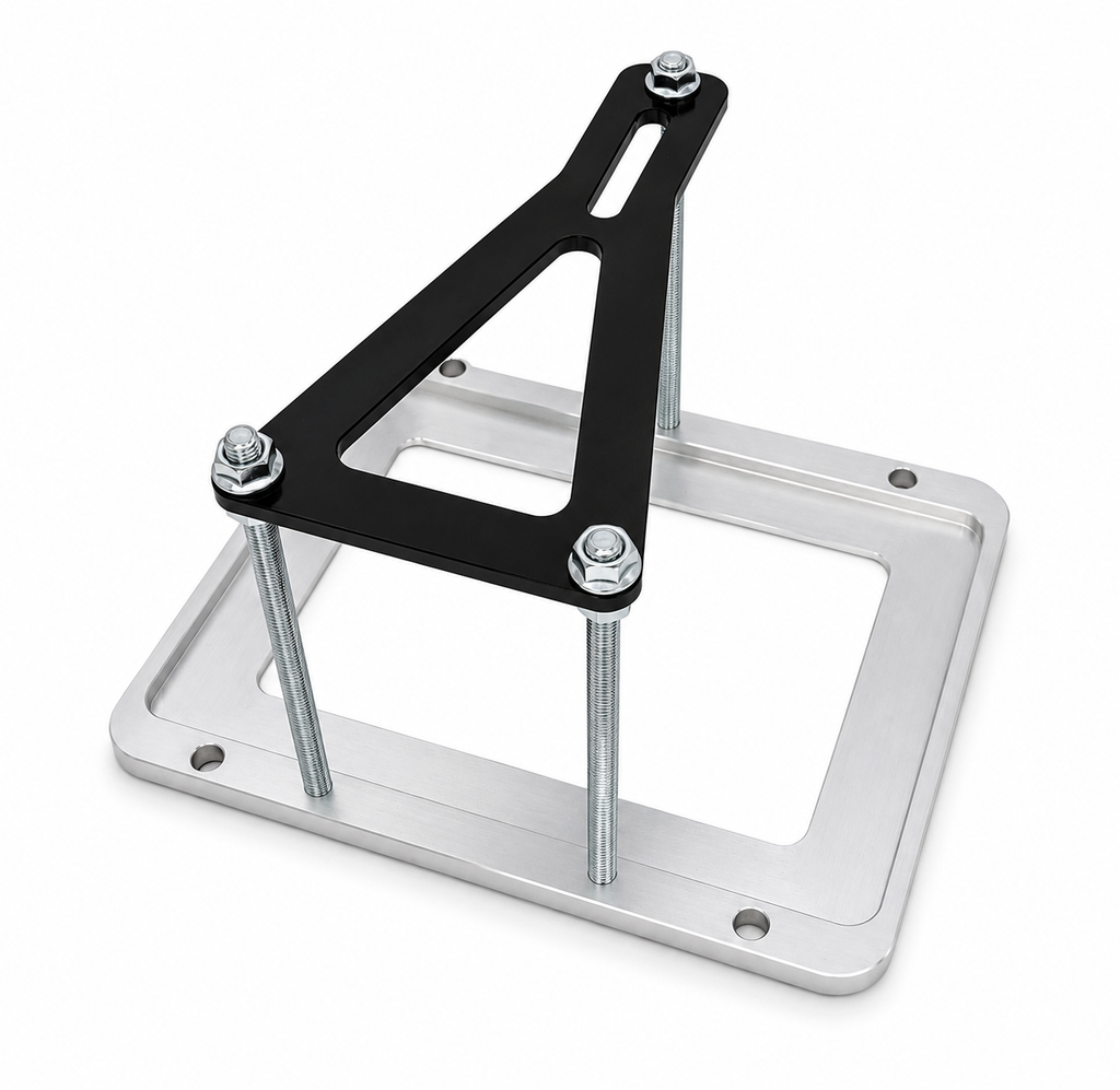 Granatelli Billet 12 V Battery Tray • Sleek, Secure, Race‑Ready - 452213