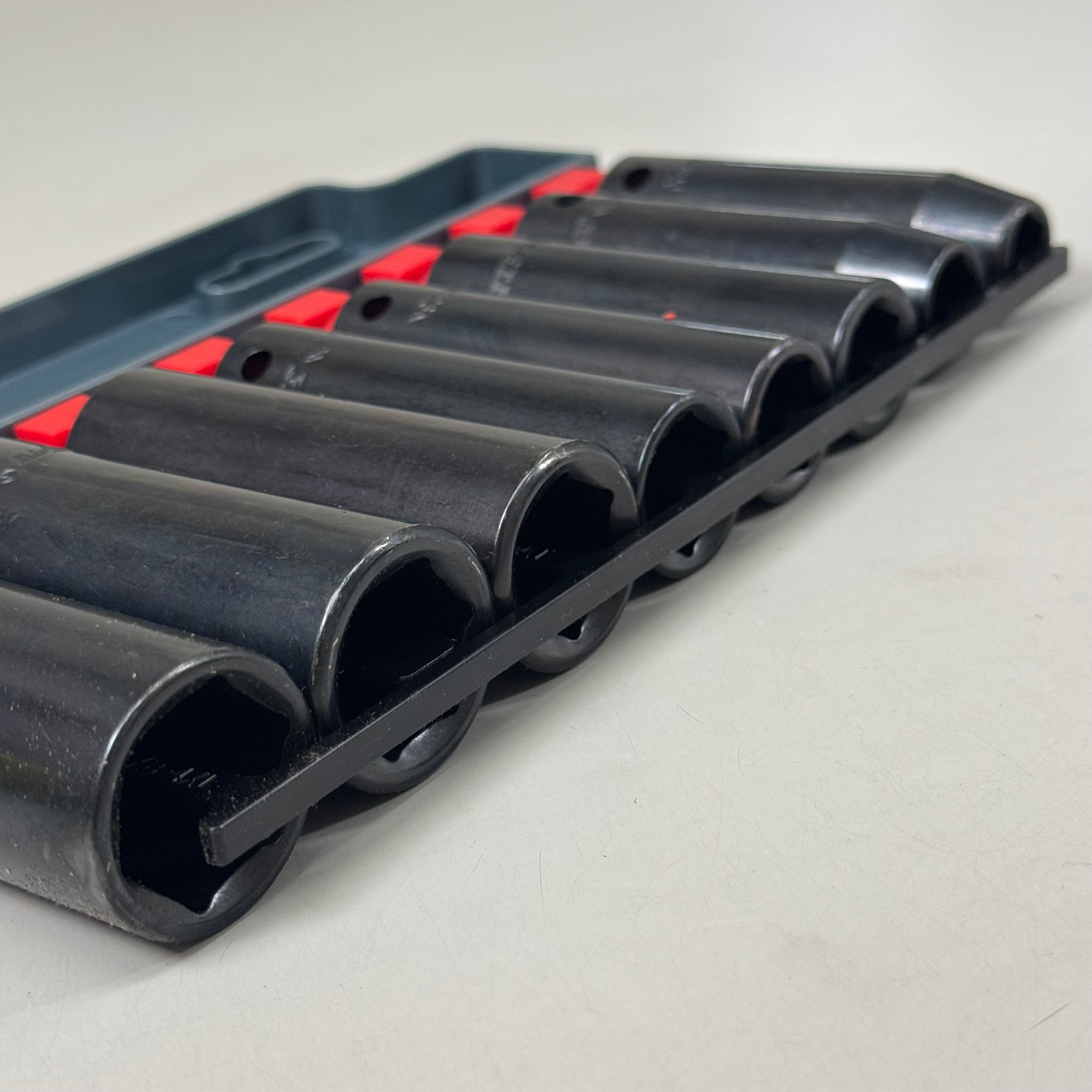 CRESCENT 8 Piece 1/2" Drive 6 Point Deep Impact SAE Socket Set