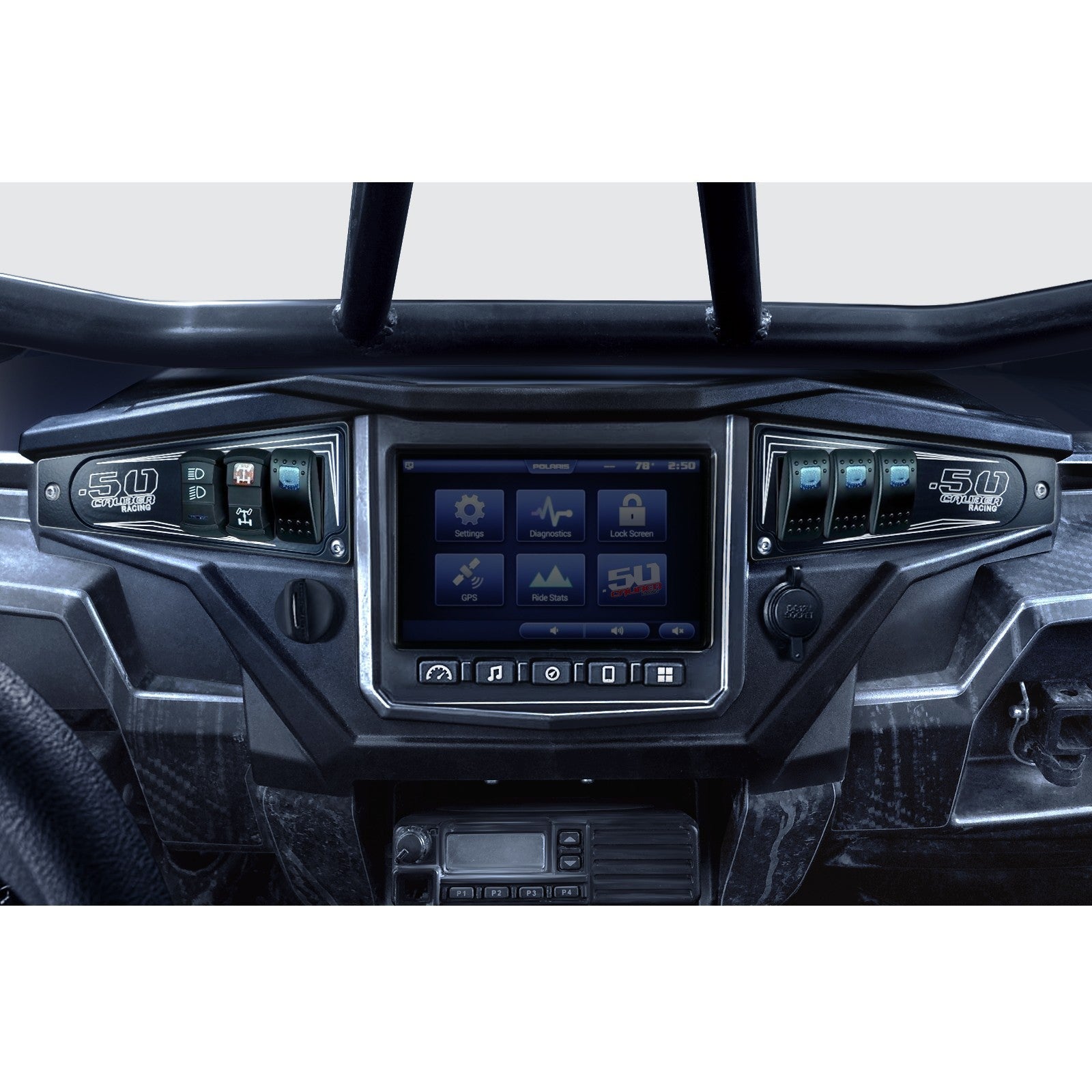 Ride Command XP1000 6 Switch Dash Panel