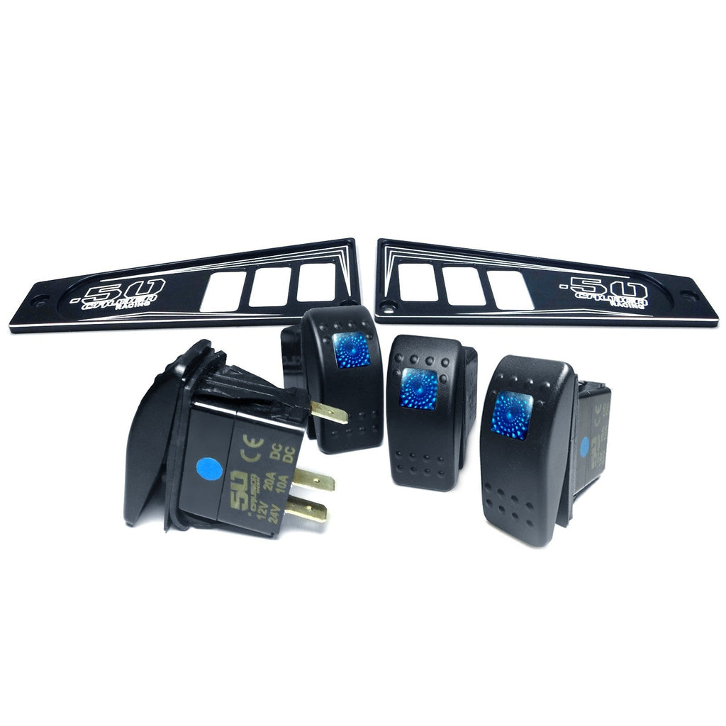 Ride Command XP1000 6 Switch Dash Panel